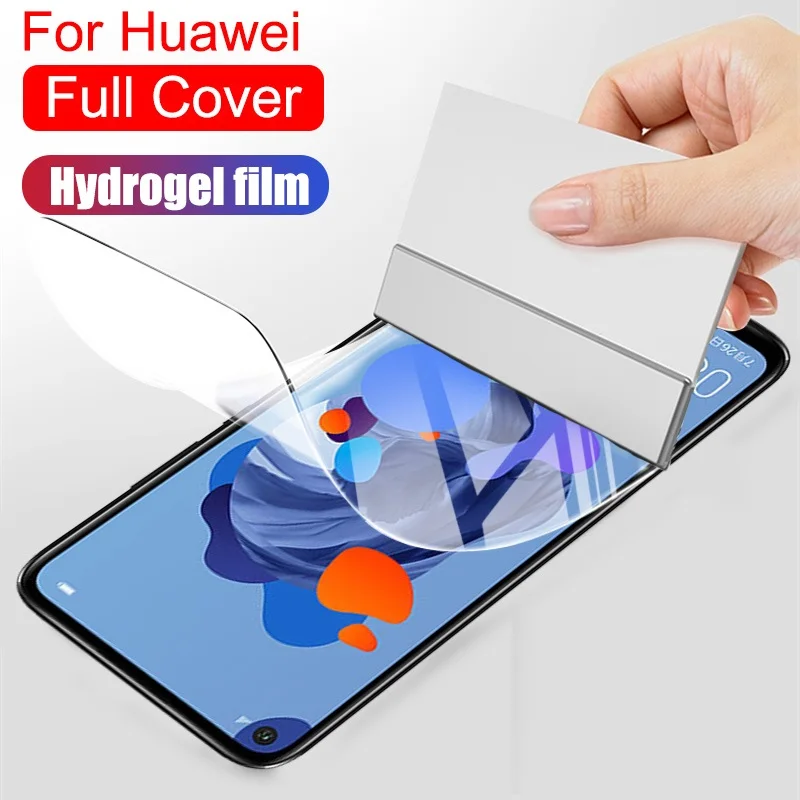 Гидрогелевая пленка для Huawei Nova 5 T 5z 5i Pro 2i 3 3i 6 7 SE 7i Защитная экрана на Nova5t Nova5 T5 |
