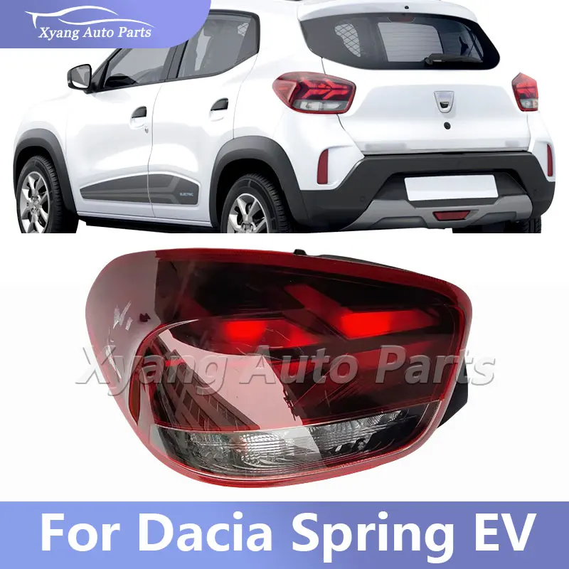 Фото Задний фонарь Задний фонарь в сборе для Dacia Spring EV Кронштейн резервного фонаря Предупреждающая лампа №1