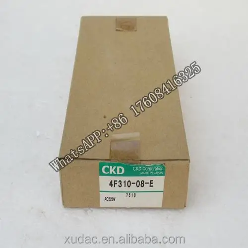 

100% New and Original CKD Solenoid Valve 4F310-08-E in stock