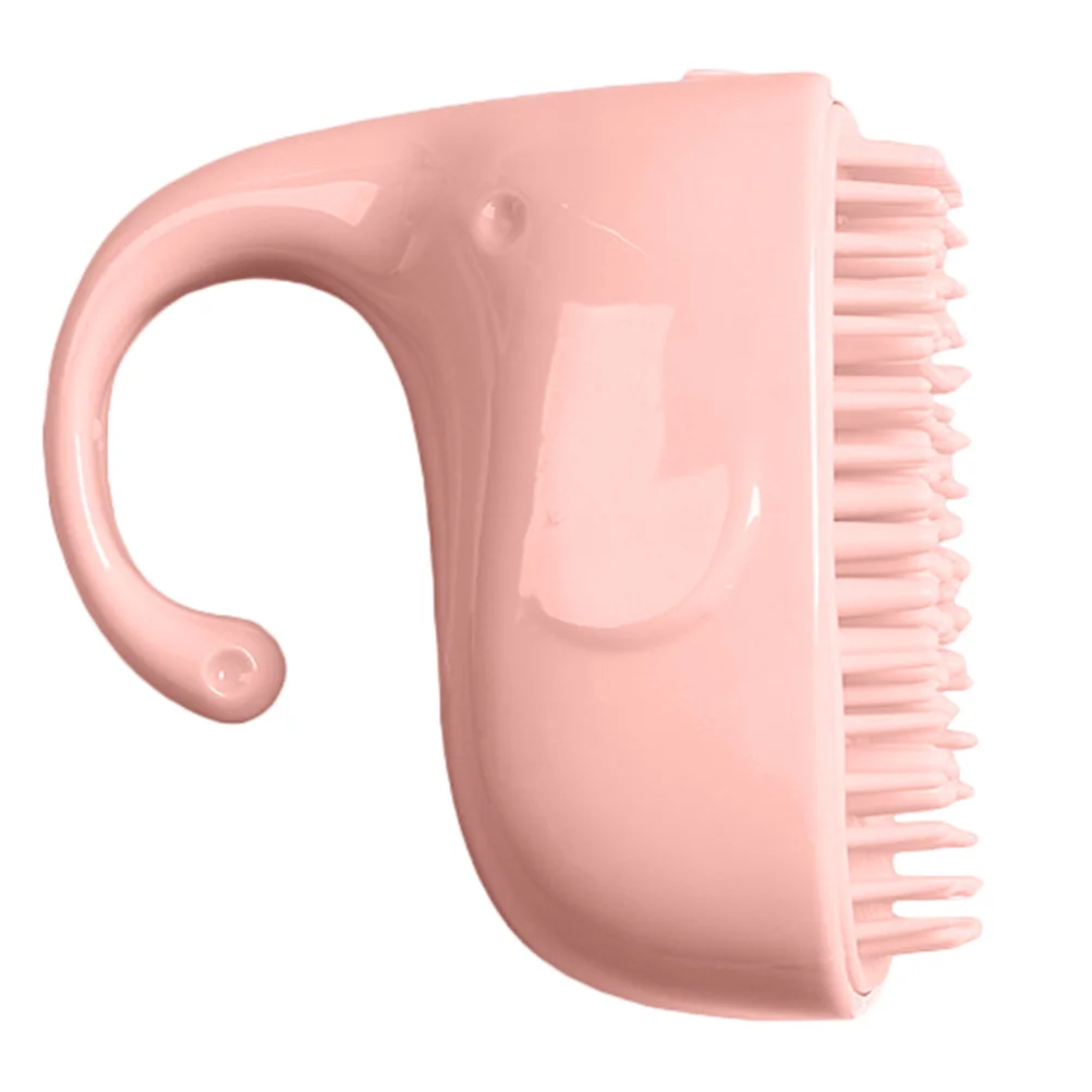 

Щетка для чистки головы ребенка, детский шампунь, силиконовая щетка для мытья волос, чесалка для мытья головы, скребок для купания новорожде...