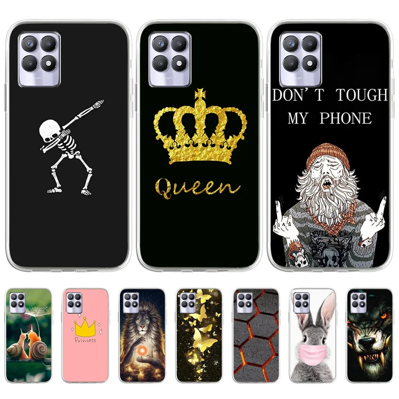 

Soft TPU Case For OPPO Realme 8 Case Silicon Cover OPPO Realme 8 Pro C21Y C25 C21 C3 C11 2020 Coque Phone Back Funda Shockproof