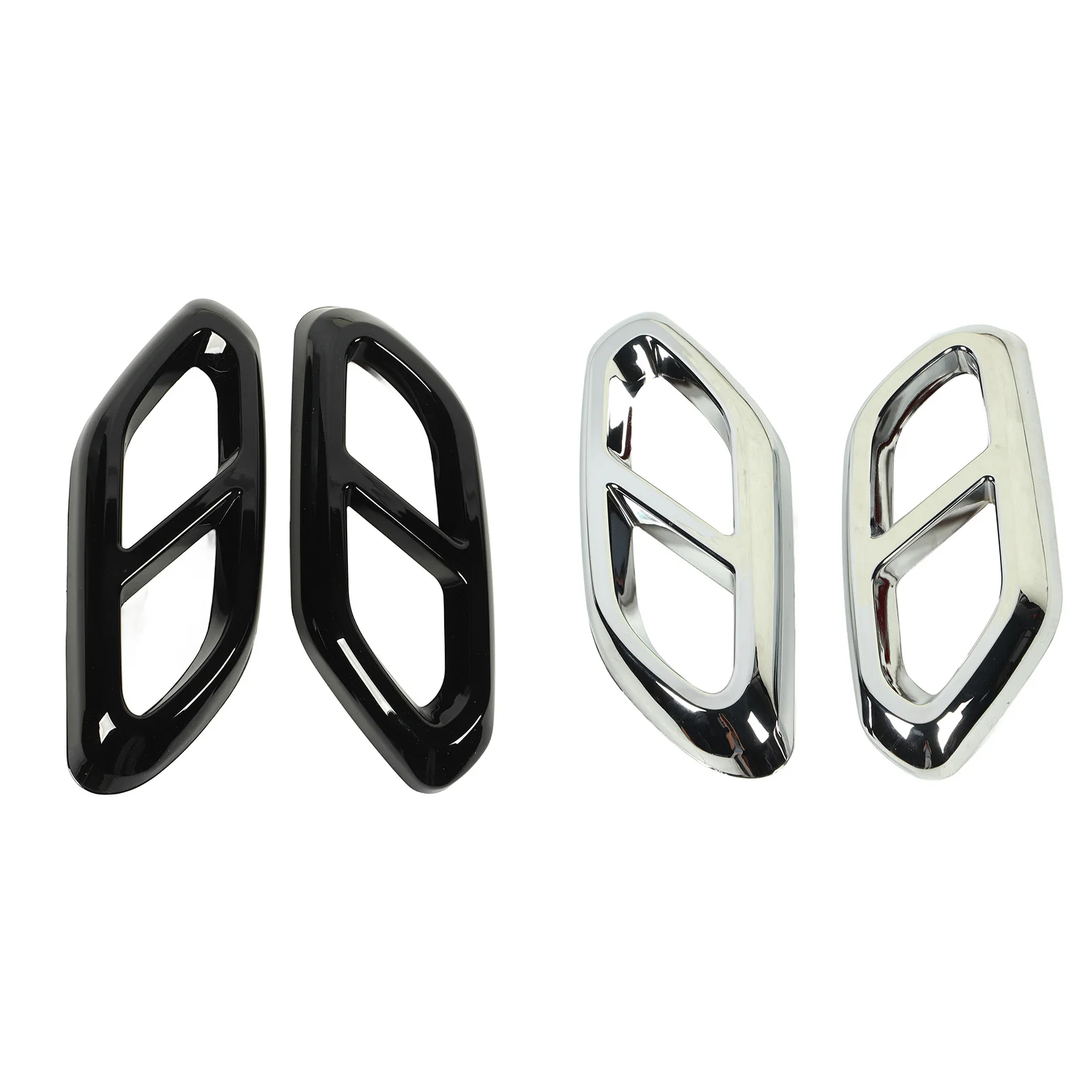 1 пара крышки глушителя выхлопной трубы декоративная сильная защита крышка