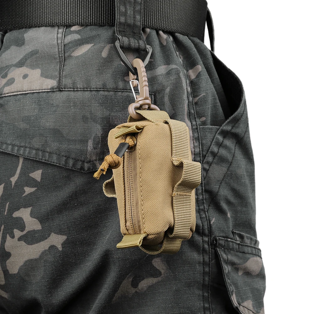 

Тактическая Повседневная сумка для монет, Сумка Molle, тактические компактные чехлы для мужчин и женщин для путешествий на открытом воздухе, походов, рыбалки, велоспорта