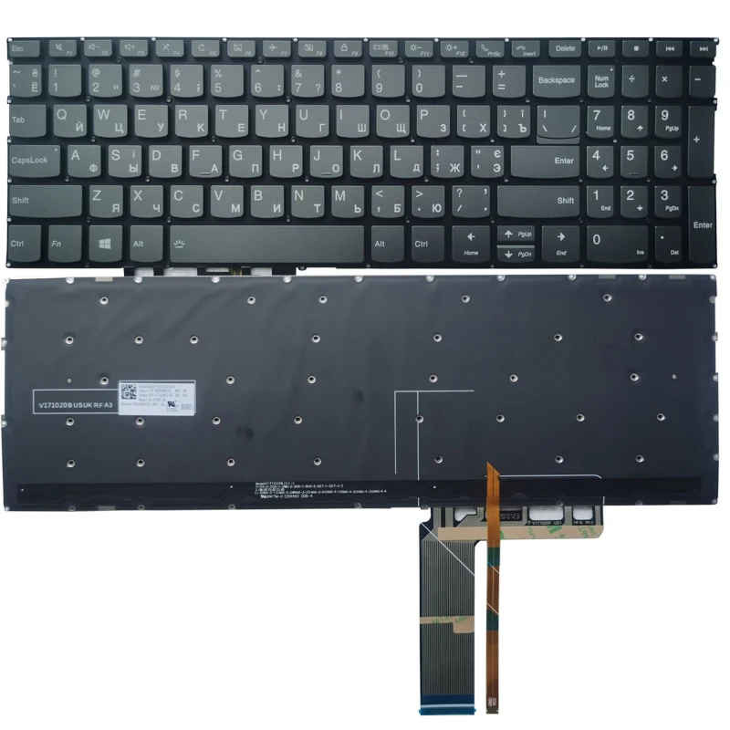 

NEW Russian RU laptop Keyboard for Lenovo yoga C740-15 S740-15 V740-15 V340-15 thinkbook 15IIL E5-IML backlight