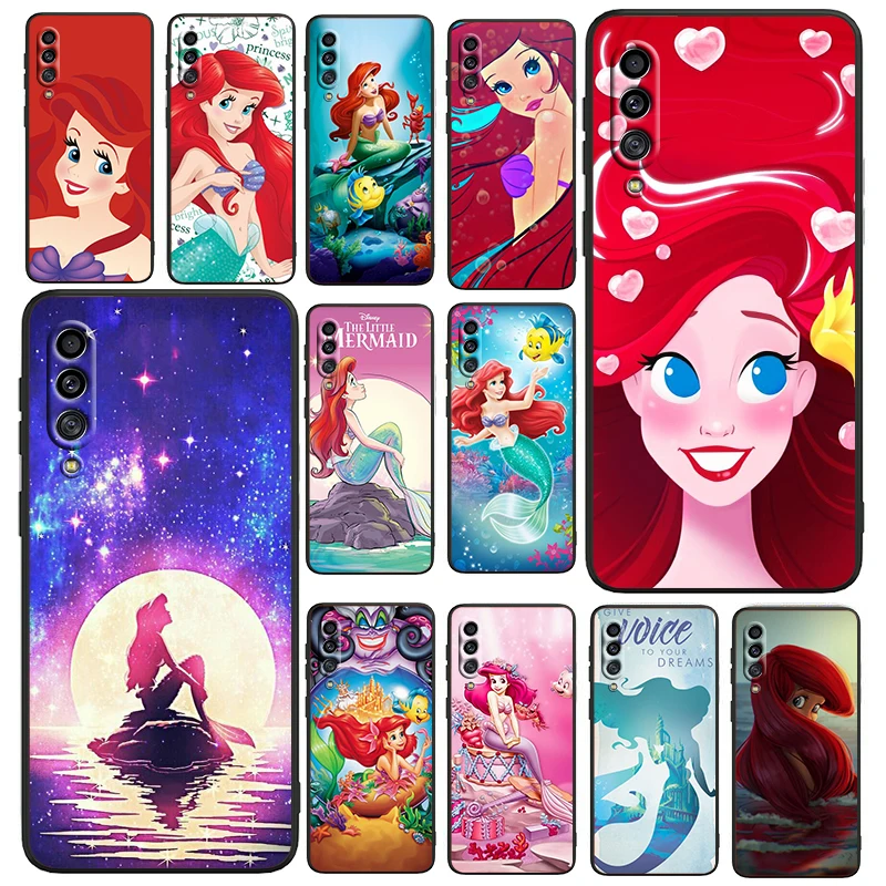 

Cute The Mermaid For Samsung Galaxy A90 A80 A70 S A60 A50S A30 S A40 S A2 A20E A20 S A10S A10 E Black Phone Case