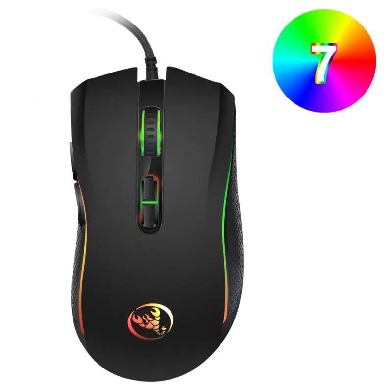 

Мышь Компьютерная RYRA A869 игровая Оптическая Проводная, 3200Dpi