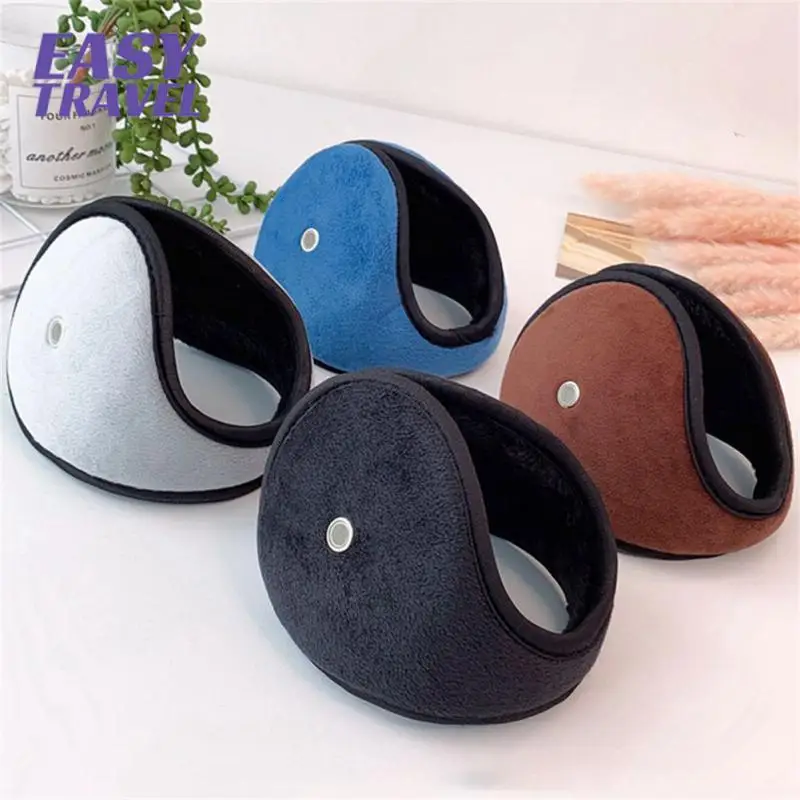 

Winter Outdoor Warming Earmuffs Men Women Ear Warm Protector Thicken Plush Winter Cycling Skiing Warm Fleece Earmuff