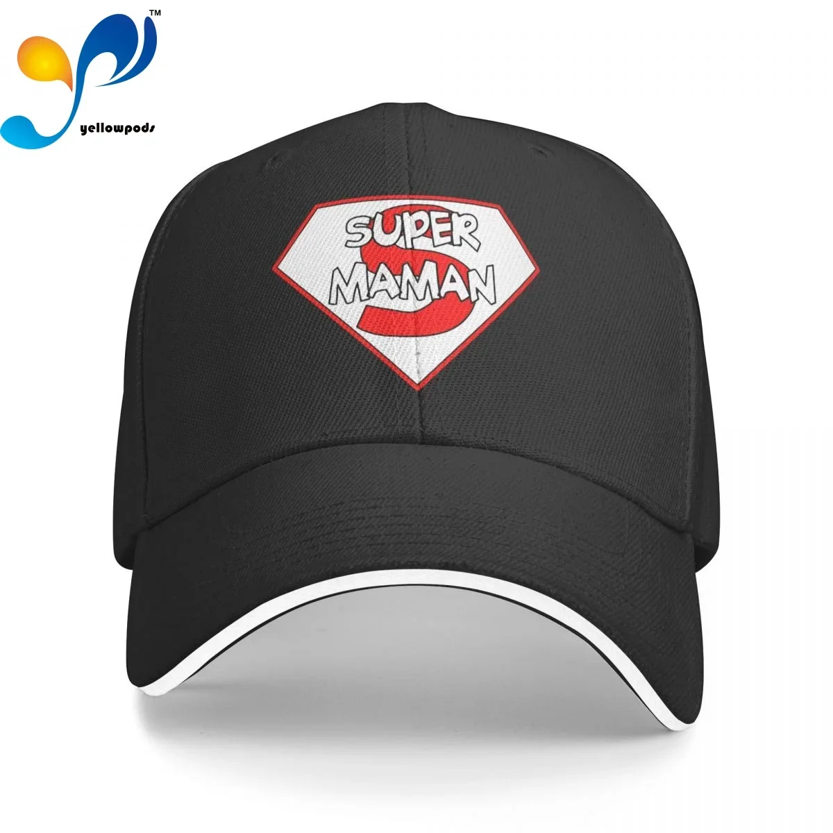 

Unisex Cotton Cap For Women Men Super Maman Fashion Baseball Cap Adjustable Outdoor Streetwear Hat