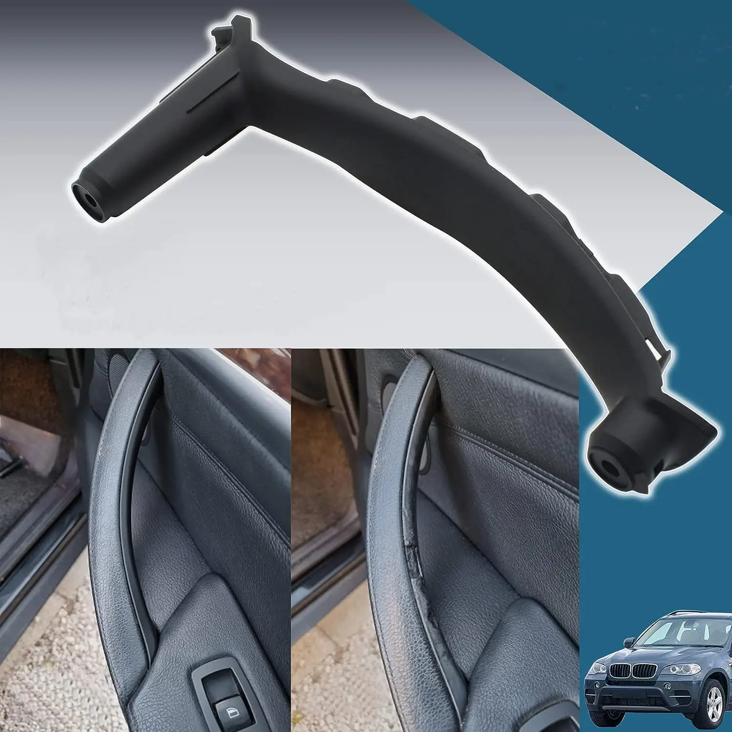 Ручка дверная X5 X6 E70 E71 поддерживающий ремешок внутренняя панель левая передняя и