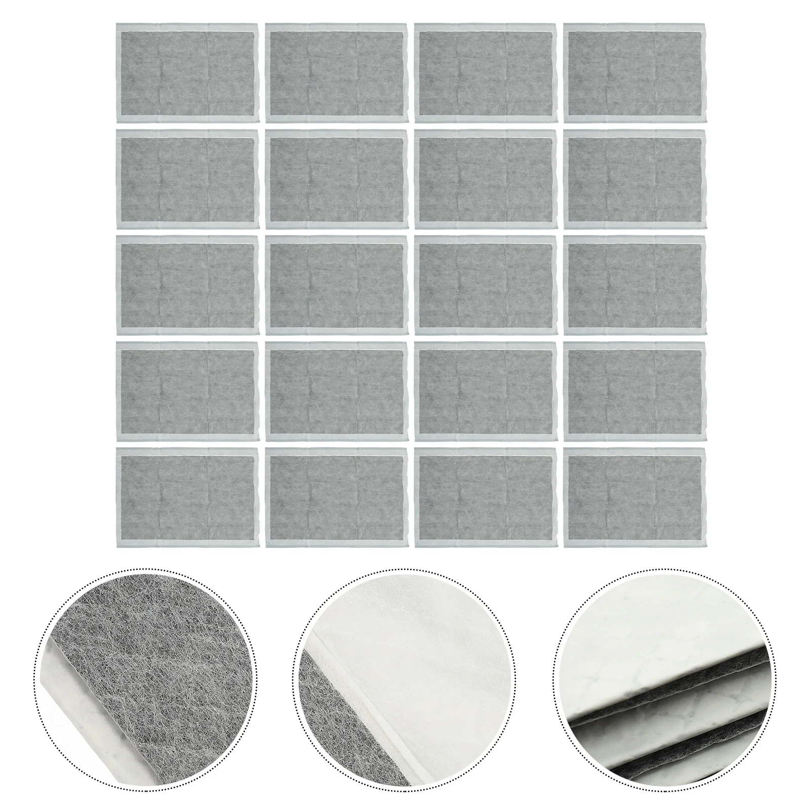 

20pcs Thickened Portable Pet Urine Mats Dog Pee Pads Pet Training Mats for Pet Shop Travel Home Gift