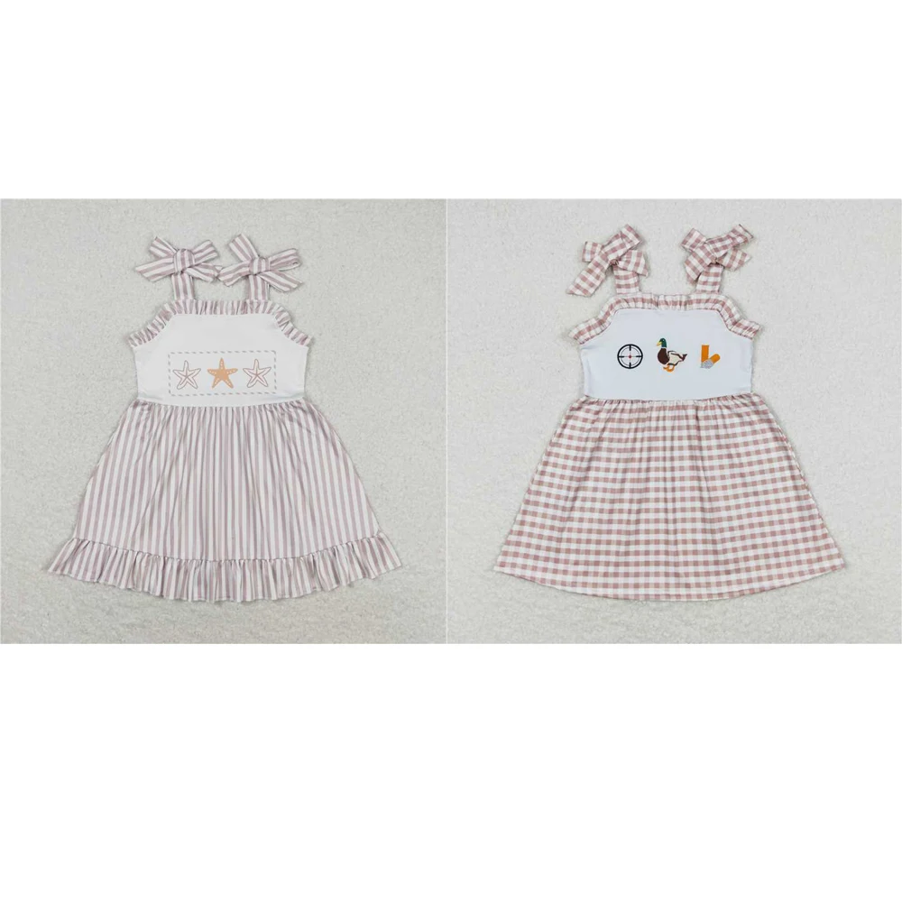 Оптовая продажа летняя Горячая Распродажа одежда в западном стиле для маленьких