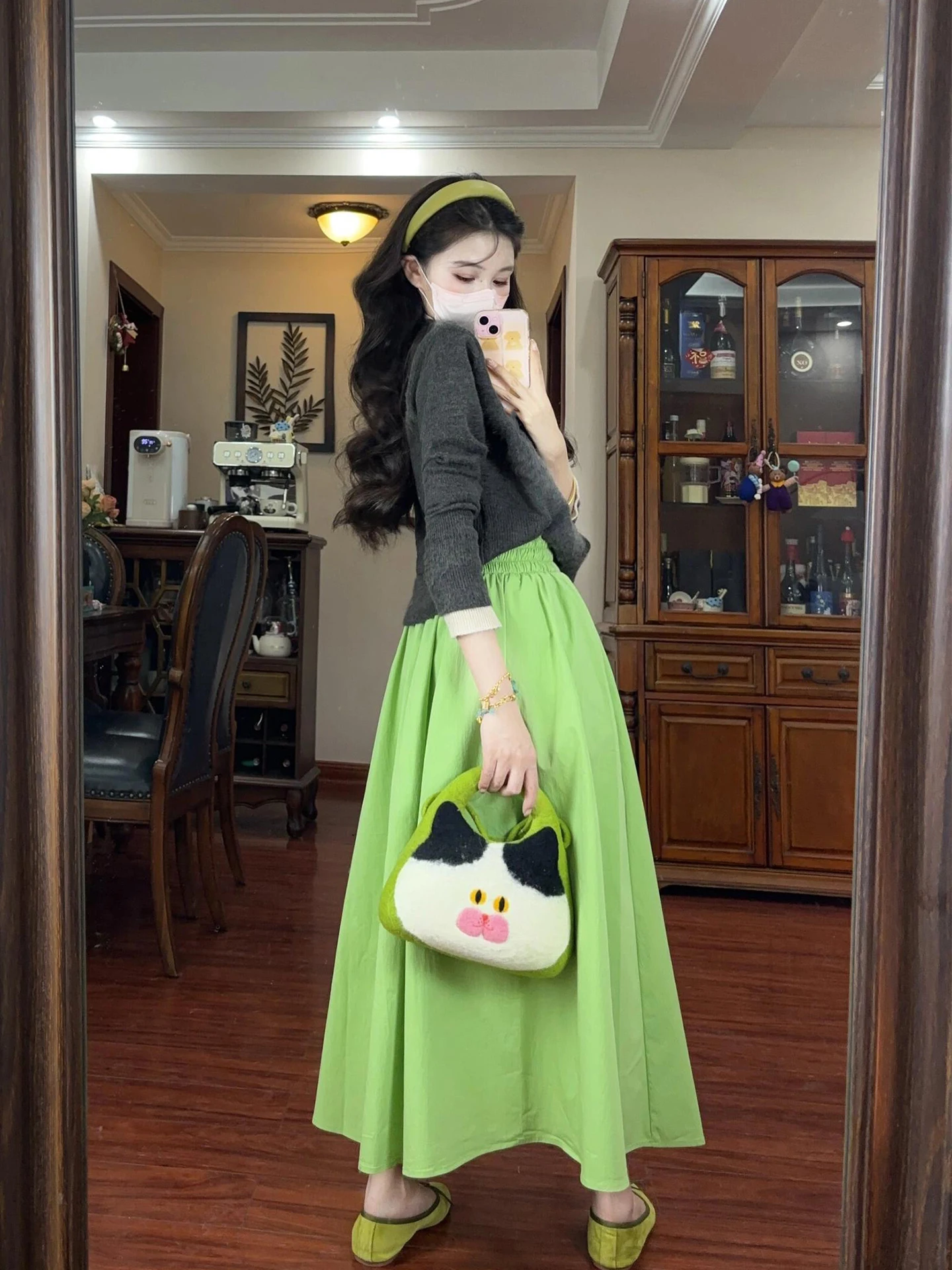 Ранняя осень уменьшение возраста полный комплект одежды дофамин нежный