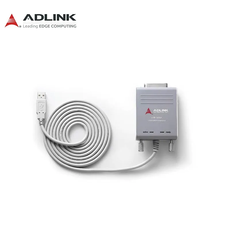 Карта интерфейса GPIB ADLINK USB-3488A можно подключить к USB-интерфейсу ноутбука IEEE-488.2
