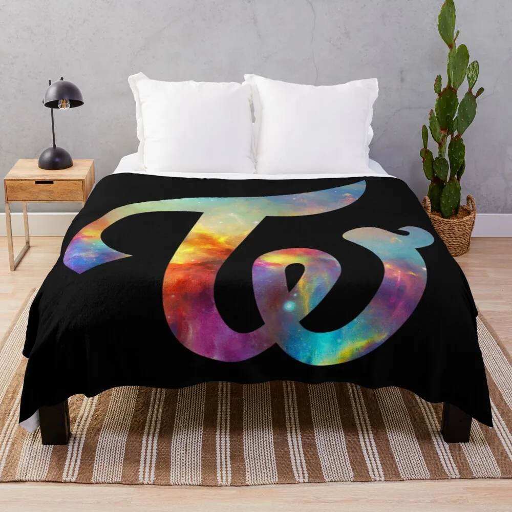 

Twice Nebula Throw Blanket tweed blanket blankets for sofa Camping blanket