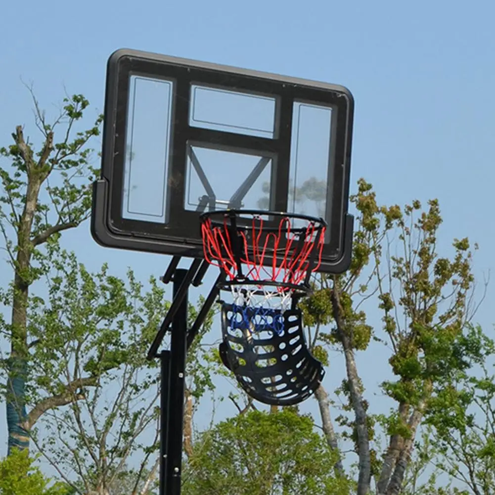 

Solid Useful Kick-Out Basketball Return Attachment Black Basketball Return Attachment 360 Degree Rotatable for Basketball