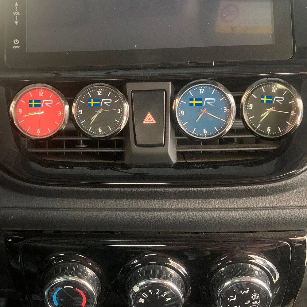 Часы наручные кварцевые с внутренней отделкой для Volvo C30 C70 S40 S60 S70 S80 S90 V40 V50 V60 V70 XC70