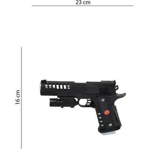 

Real Looking Laser Flip Mag Beads Scorer Shooter Toy Rifle & Pistol Set
