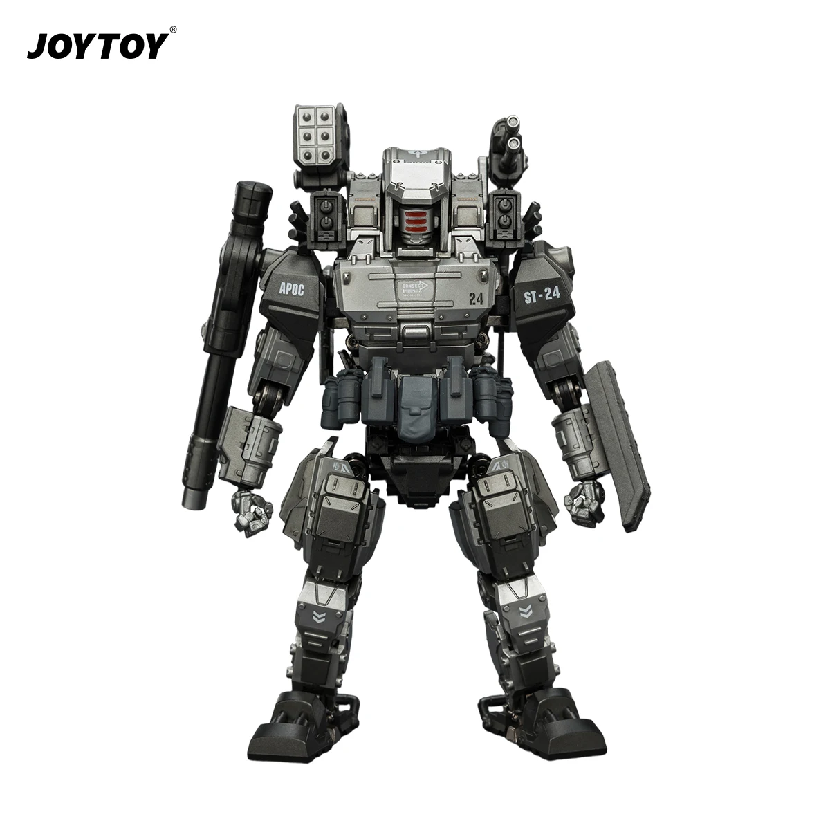 Фото [В НАЛИЧИИ] Фигурка JOYTOY Dark Source 1/25, серия APOC, Тор 02, штурмовой мех ST-8624 и разведчик Steel Ride Corps Scout Mist, 2 шт. №2