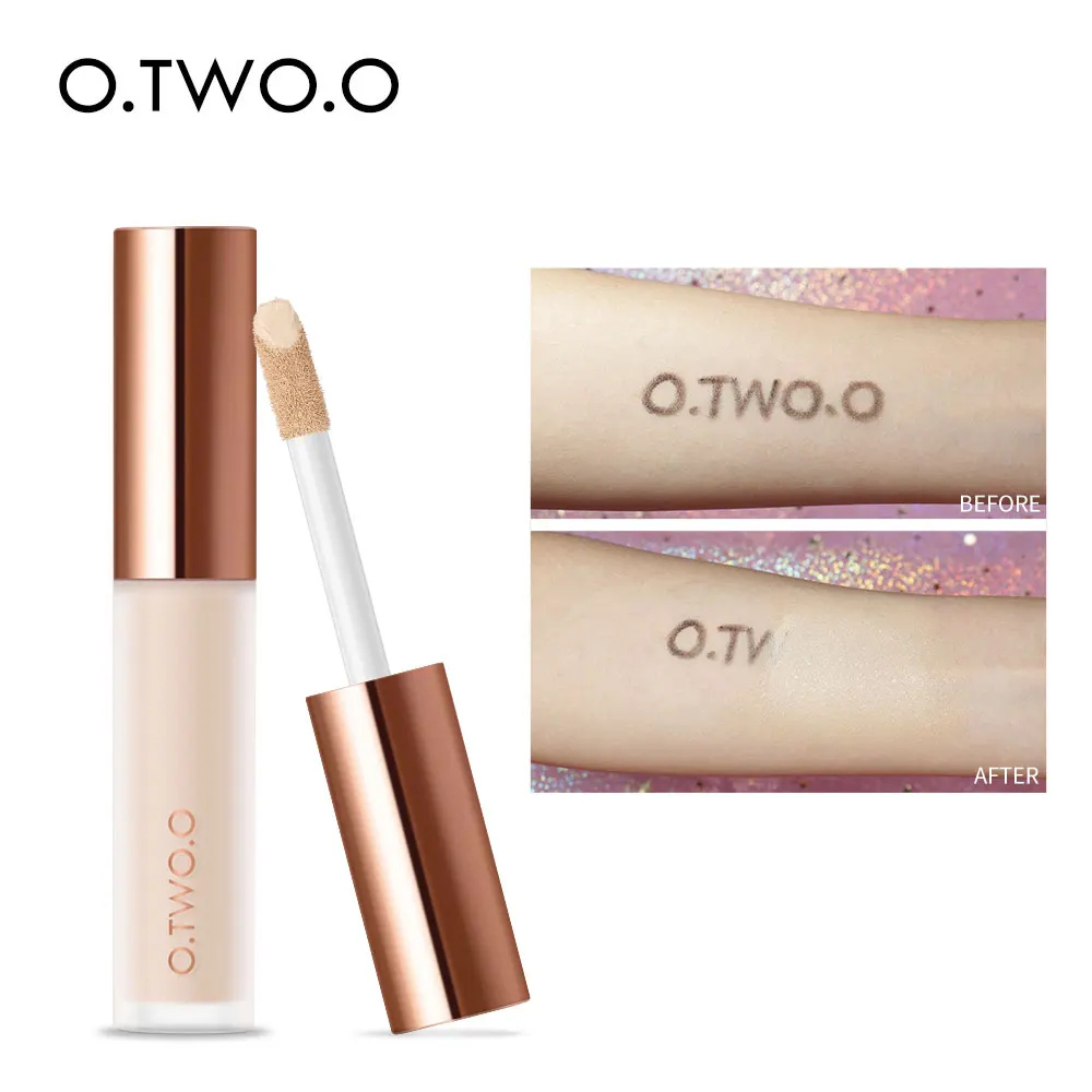

O.TWO.O Liquid Concealer Cream Waterproof Full Coverage Concealer Long Lasting Face Scars Acne Cover Smooth Moisturizing Makeup