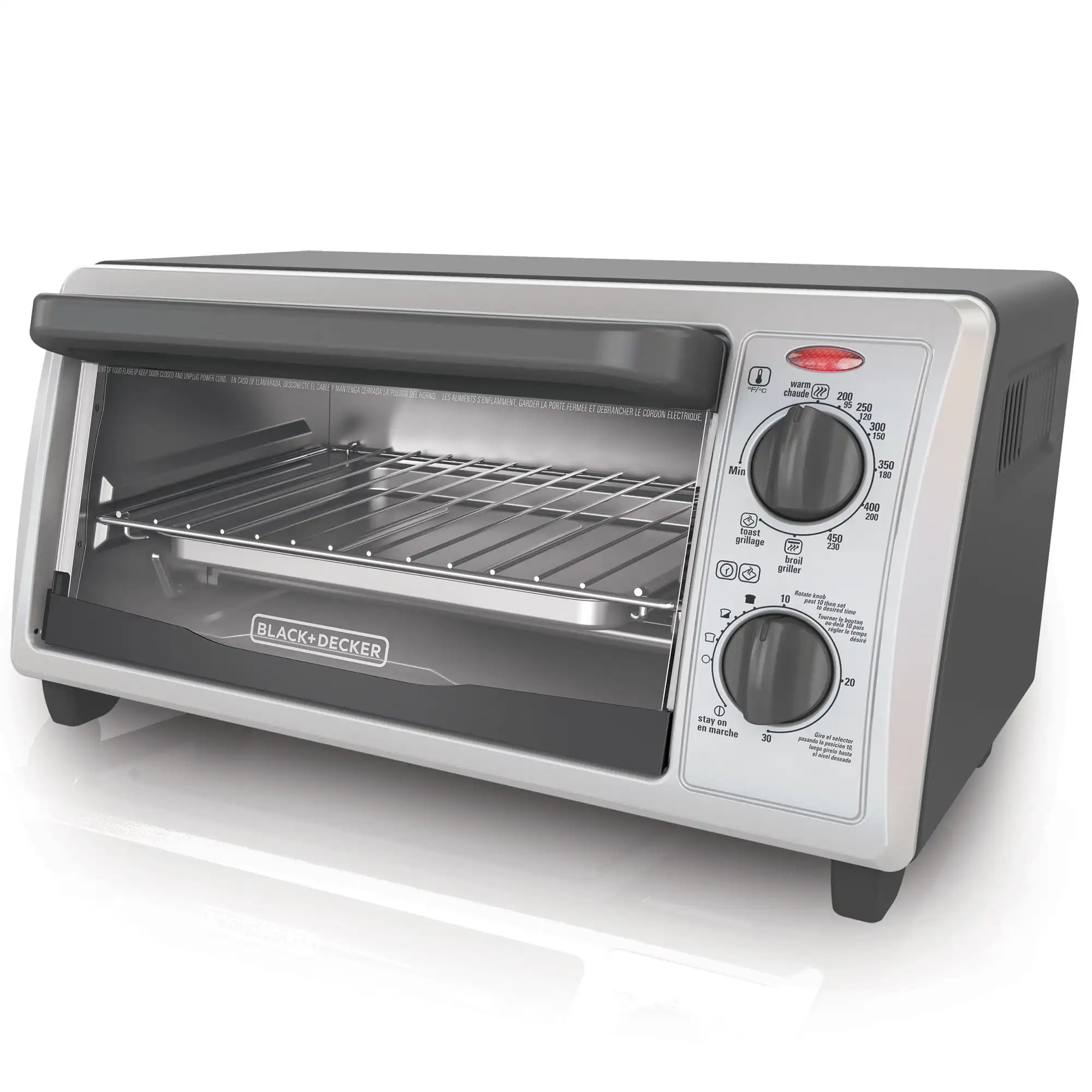 

Black & Decker 4-Slice Toaster Oven free shipping