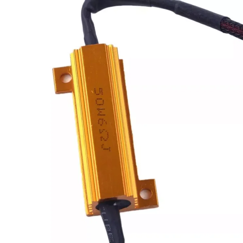 2 шт. без ошибок Canbus H7 50 Вт 6 Ом Автомобильная фонарь дневные ходовые огни