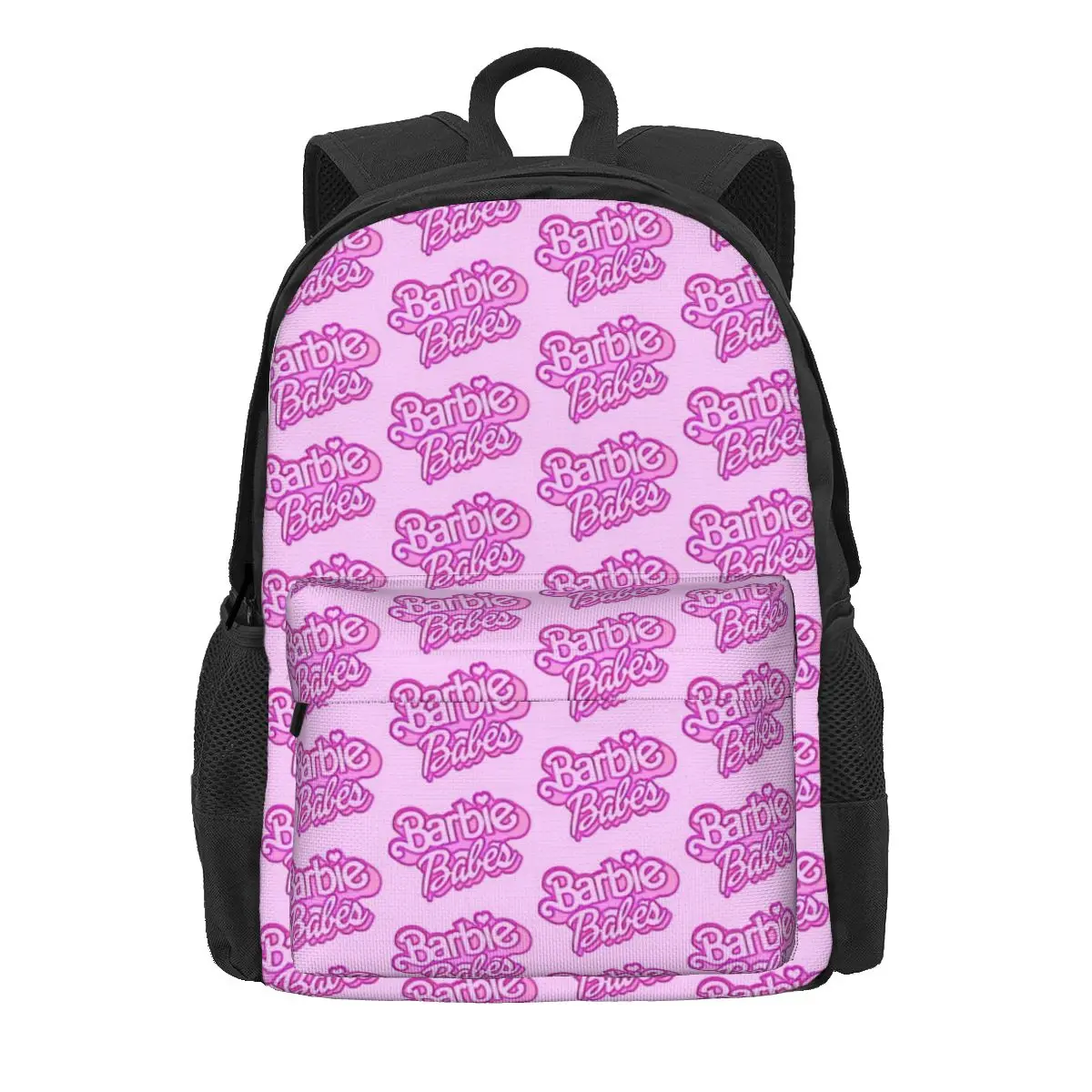 

Totally Barbe Babes (Pale Pink) Backpacks Large Capacity Children School Bag Shoulder Bag Laptop Rucksack Travel Rucksack