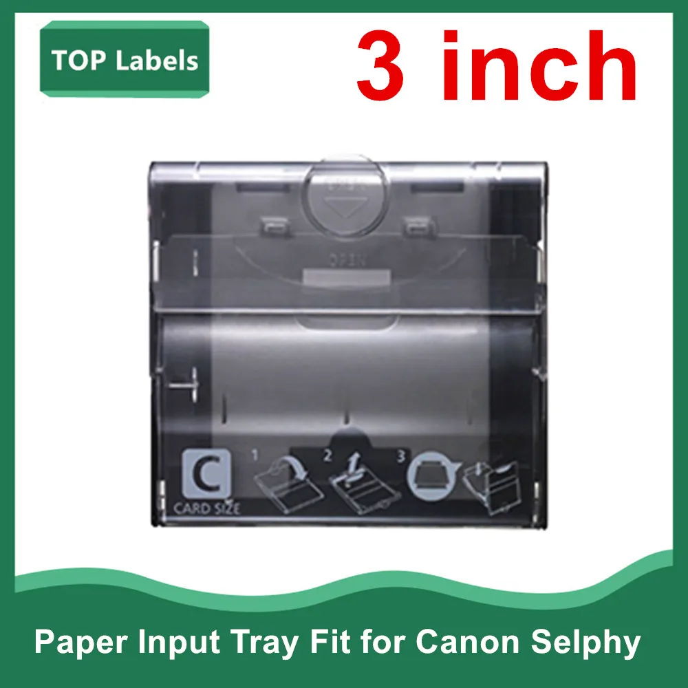 

3 inch Paper Input Tray PCC-CP400 Paper Pickup TRAY 54*86mm Compatible for Canon Selphy CP910 CP900 CP1000 CP1300 CP1200 Printer