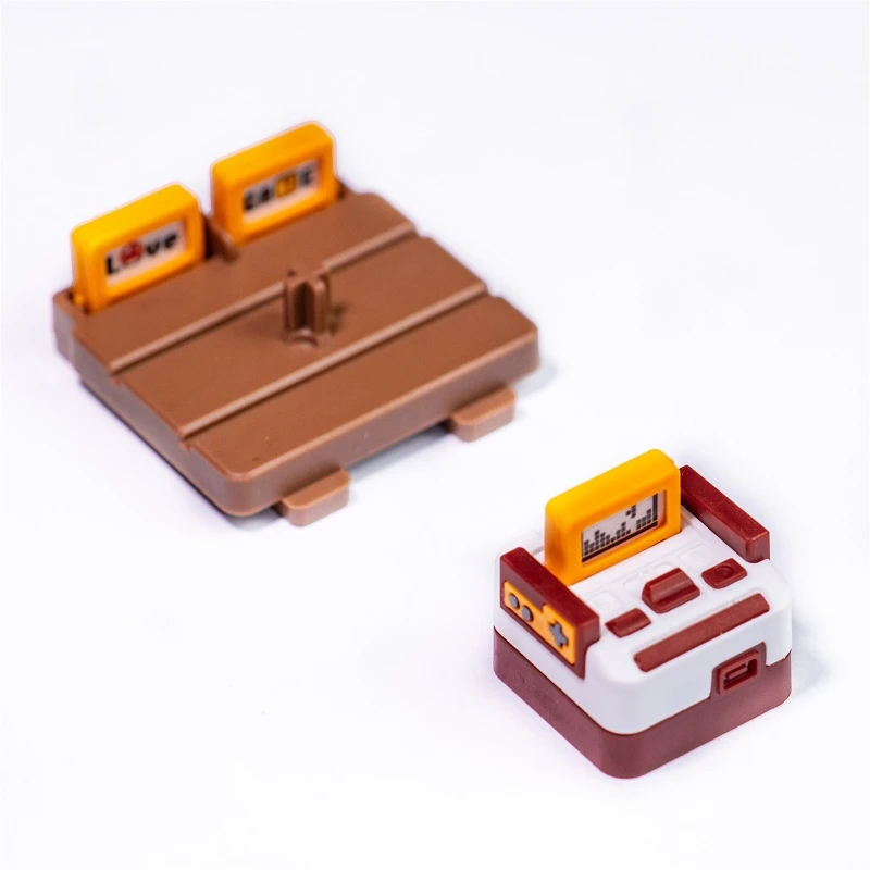 

Mini FC Famicom Plastic Keycaps R4 Keycap For Cherry MX/Cross Column Axle/Compatible Axle Switch Mechanical Keyboard