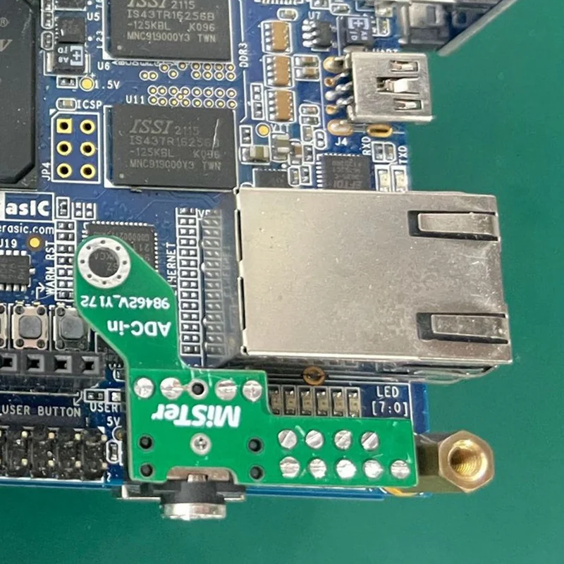 Компонент ретроклера для Misterfpga DE10 адаптер входной платы аудиоленты пластиковая