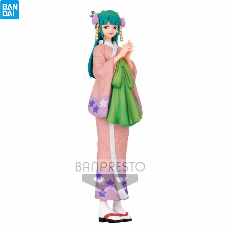 

Оригинальный Bandai Аниме One Piece DXF большой путь козуки Hiyori маленький фиолетовый и страна Vol.4 пейзаж модели игрушки подарок на день рождения