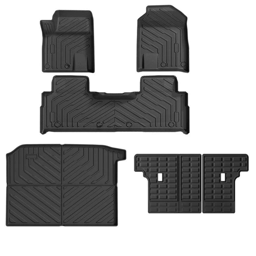 

Для Jetour T2 Traveler 2024 2025 2026, коврики для багажника, всепогодные водонепроницаемые противоскользящие передние и задние багажники, подушечки для ног