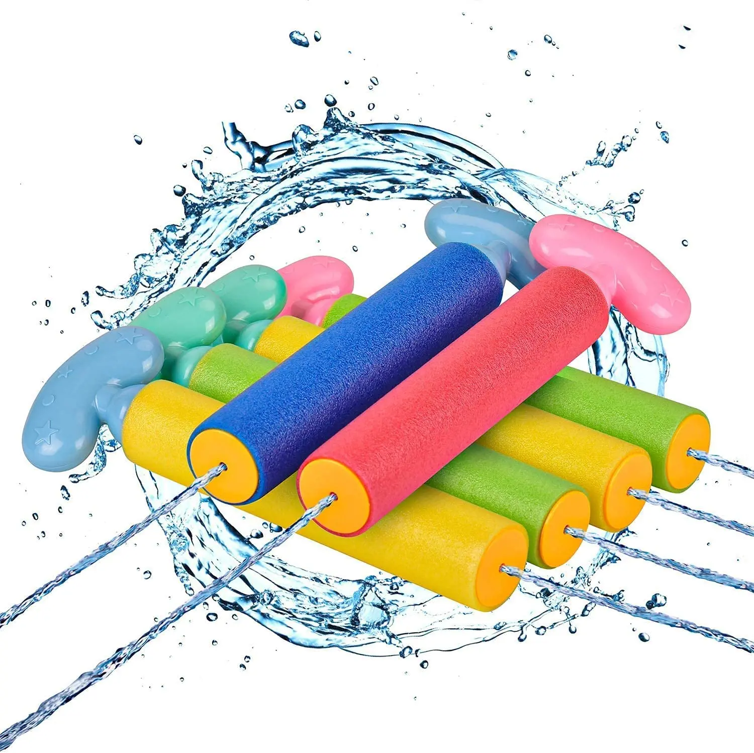 

Water Gun Kids Summer EVA Foam Squirt Beach Toys Spray Pistol Waterpistool Children Outdoor Games Watergun Cannon Shoot Toy Gift