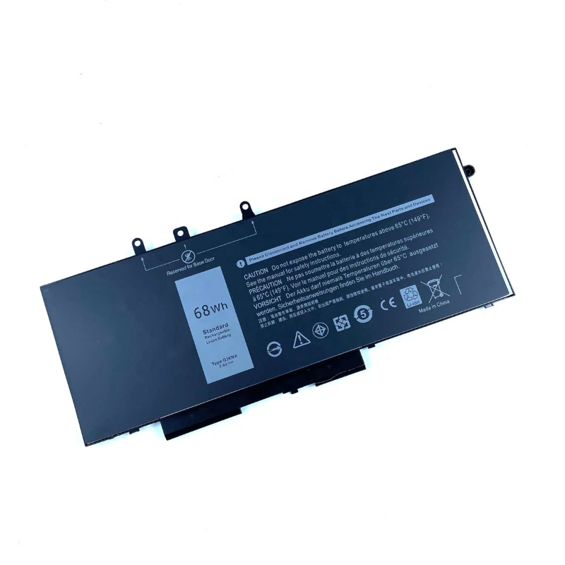 

High Capacity 7.6V 68WH GJKNX GD1JP Laptop Battery for Dell Latitude 15 3520 E5480 5480 5580 3520 M3520 M3530