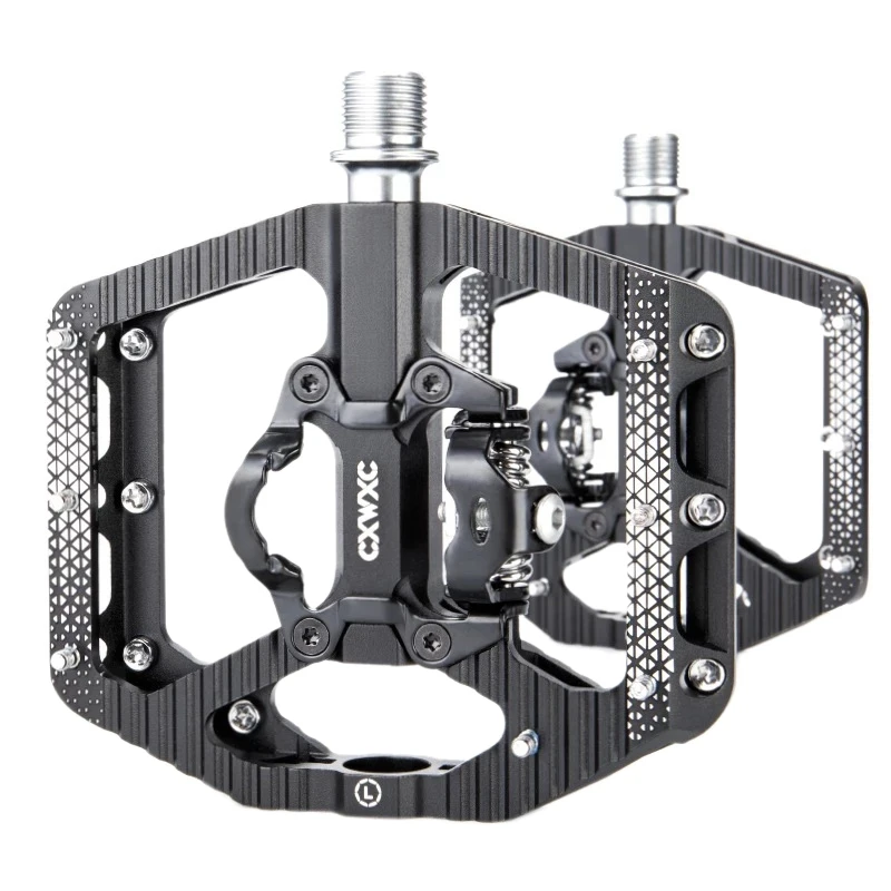 CXWXC Bike Pedals SPD Non-Slip Bicycle Clipless Pedals Sealed Bearing Pedals For BMX MTB