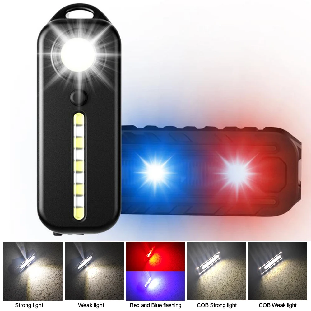 

USB Перезаряжаемый наплечный мигающий предупреждающий фонарь задний фонарь для велосипеда светодиодный красный синий предупреждающий авар...