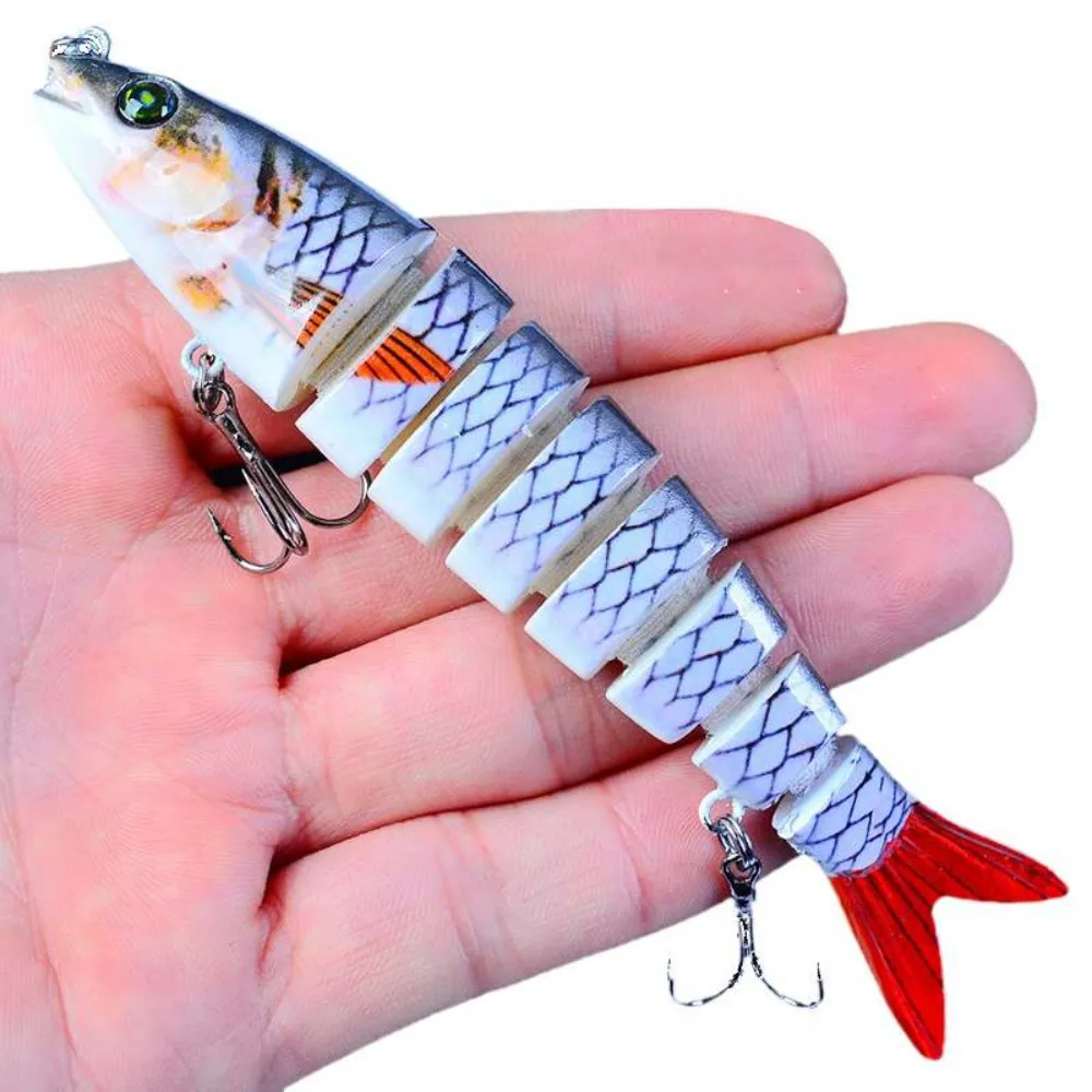 

1PCS Multi-section Minnow Fishing Lure 13.5cm 19g Artificial Hard Bait Swimbait Lifelike Wobbler Crankbait Pesca Fishing Tackle