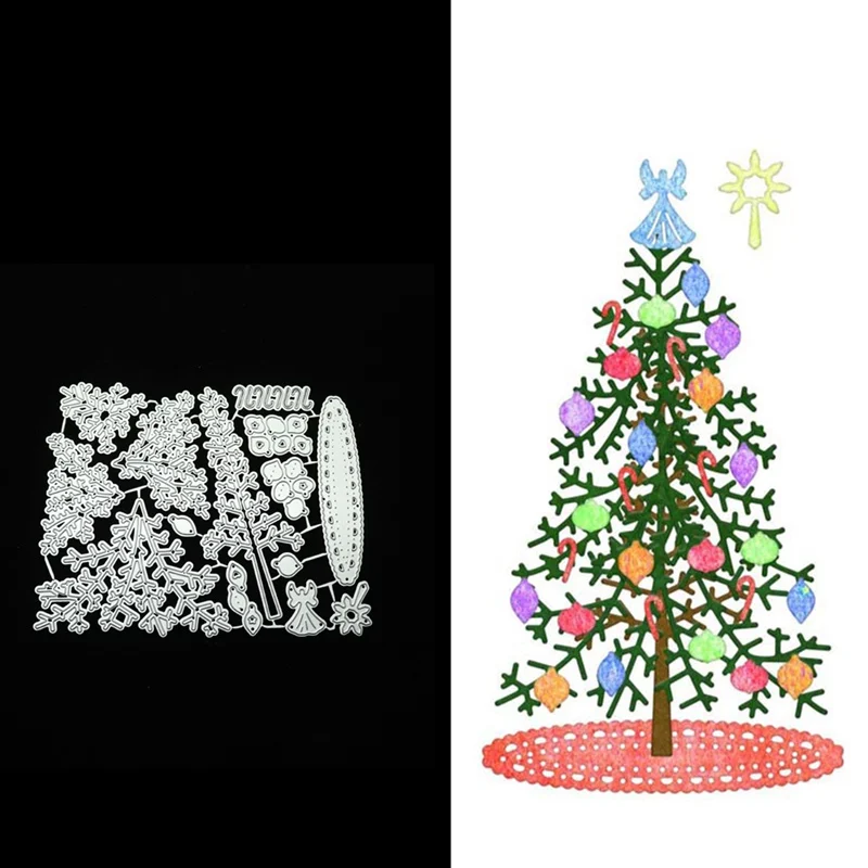 

Christmas Fruit Tree Metal CUTTING DIES Stencil Scrapbooking Photo Album Card Paper Embossing Craft DIY Scrapbook Album
