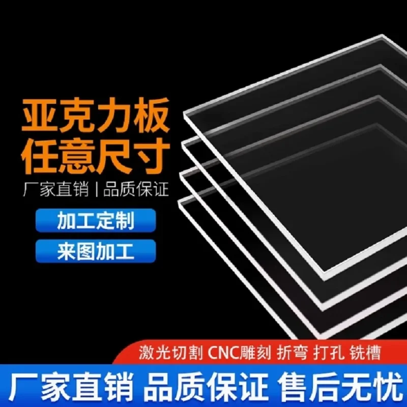 

Прозрачный акриловый лист из плексигласа ПММА пластина