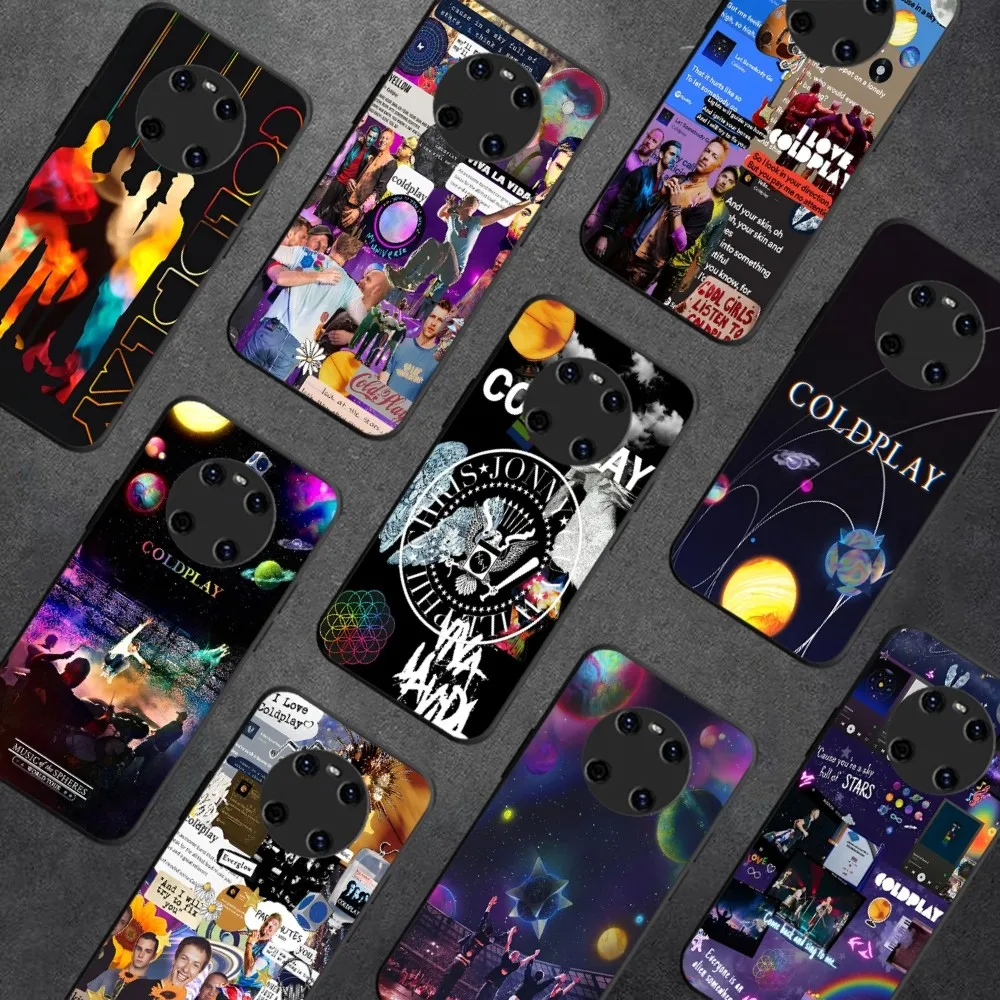 Band C-Coldplay Moon Music Phone Case For Huawei Y9 6 7 5 Prime Enjoy 7s 8 Plus 7a 9e 9plus 8E Lite Psmart Shell