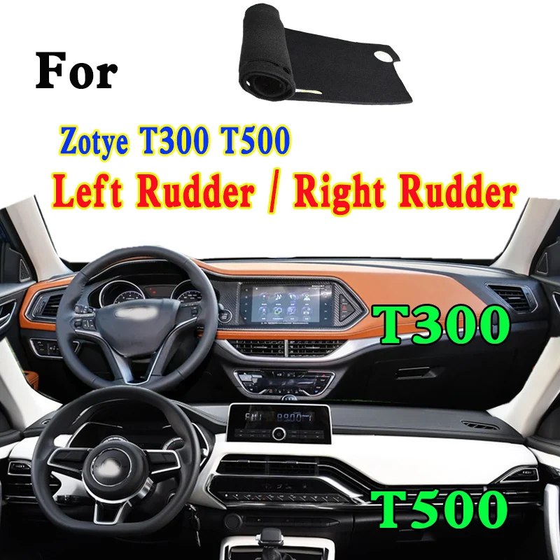 

For Zotye T300 T500 Car-Styling Dashmat Dashboard Cover Instrument Panel Insulation Sunscreen Protective Pad