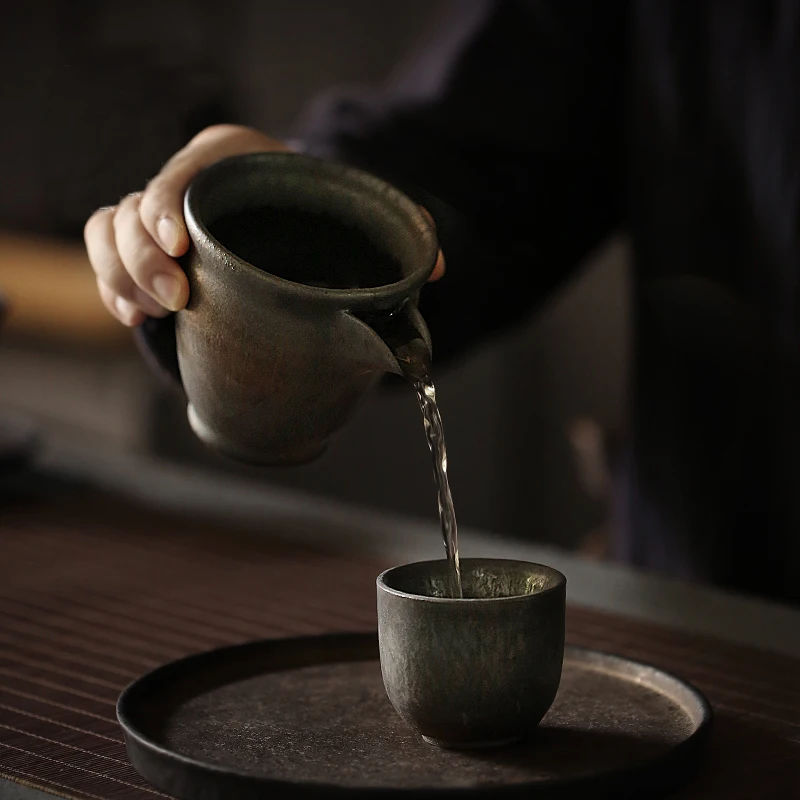 japanese ceramic tea infusers pitcher chahai chinese kung fu accessories | Tea Infusers