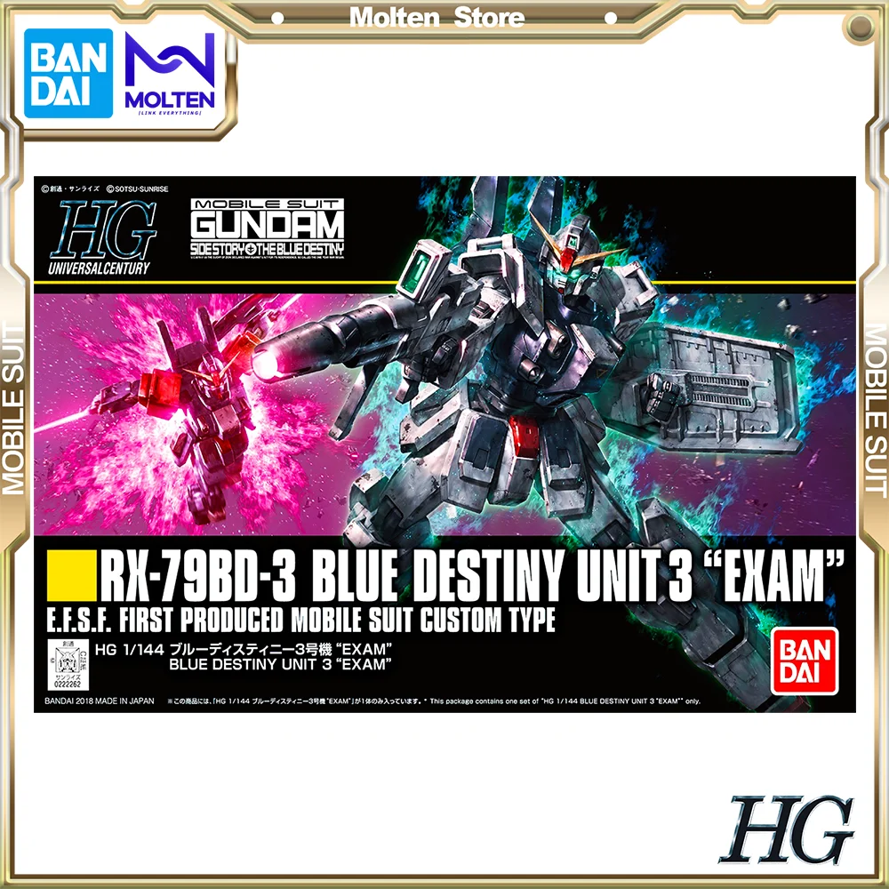 BANDAI Original HGUC 1/144 Blue Destiny Unit 3 