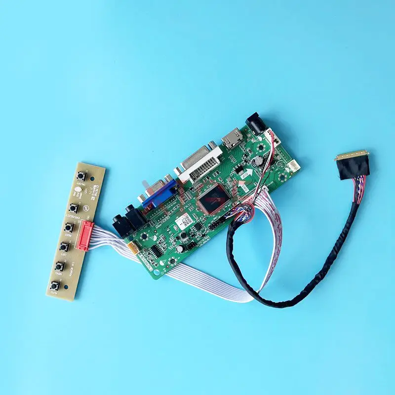 

Установите, чтобы ID/BA/C1/E1/Q1/RB плата контроллера, самодельный комплект 1366*768 Φ LVDS 40 Pin VGA DVI Audio HDMI-совместим с 15,6"