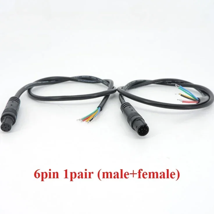 

DIY 4-контактный 5-контактный 6-контактный разъем Автомобильный видеорегистратор Кабель-удлинитель HD-монитора Автомобильный провод заднего вида/задней камеры Мужской Женский штекер Шнур