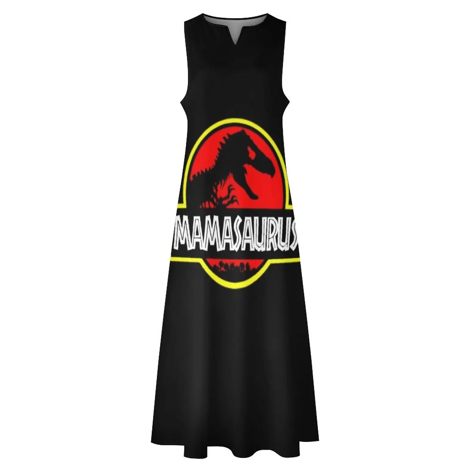 Mamasaurus Rex-подарок на день матери забавное длинное платье летнее женская одежда 2025