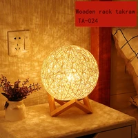homestay takraw ball led night light star projection moon creative gift nordic usb lamp bedroom bedside decoration