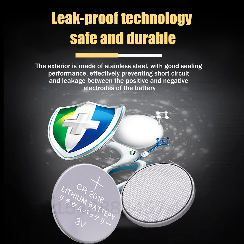 5-20 шт. CR2016 CR 2016 3 в литиевые батареи LM2016 BR2016 DL2016 кнопочная монетная ячейка для