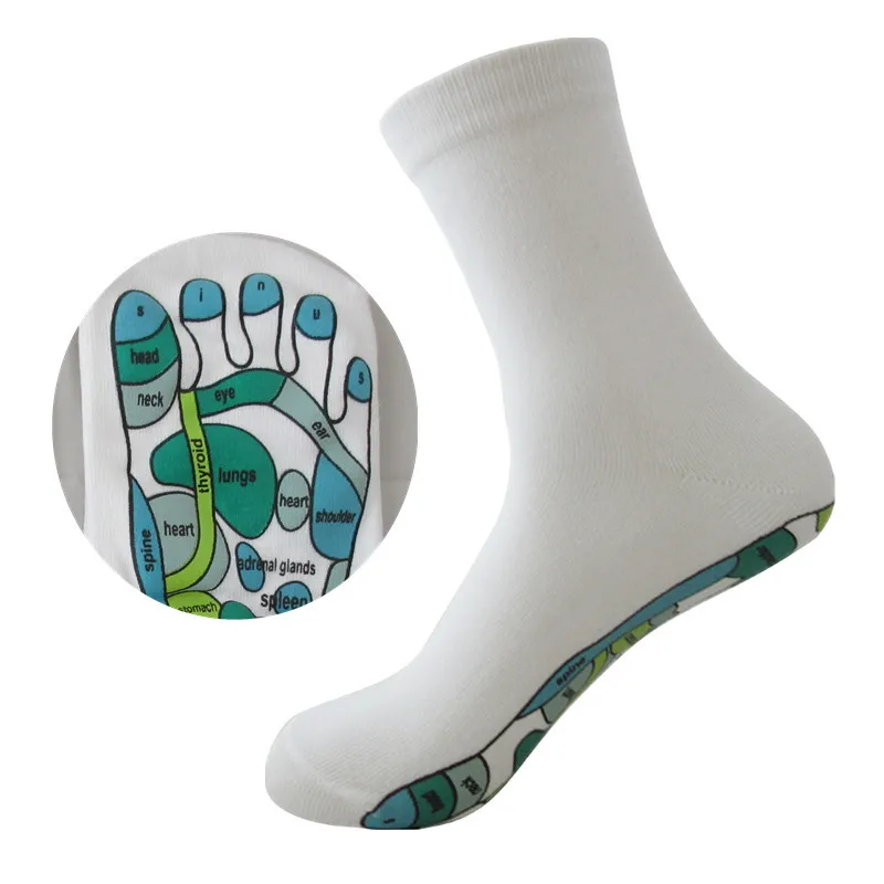 Схема точечного массажа ног акупунктурные носки акупрессурные