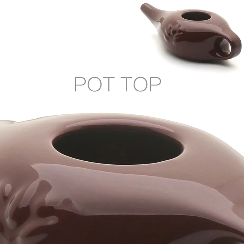 1 шт. 250 мл керамическая система для промывания носа Neti Pot очиститель набор от