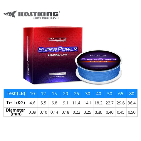 KastKing 300 м Плетеная Рыболовная Леска 10-80LB — изображение товара